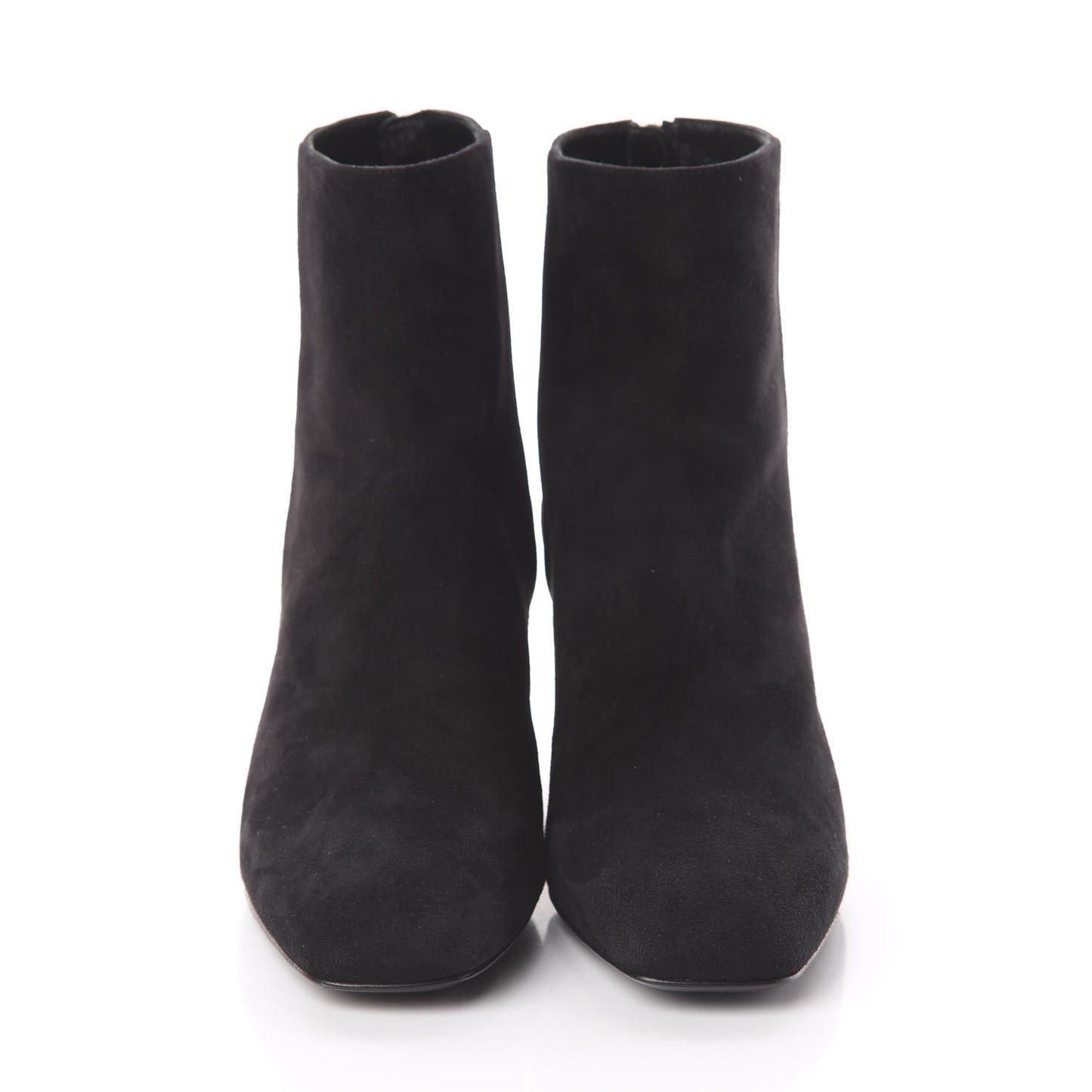 Suede Goatskin Womens Absolute Ankle Boots 37 Black