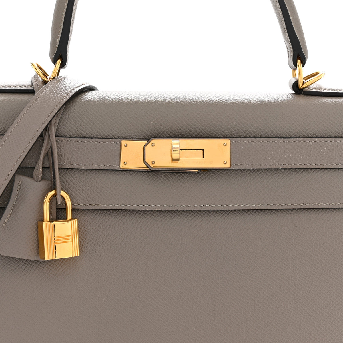 Hermes Epsom Kelly Sellier 28 Gris Asphalte 8 of 12