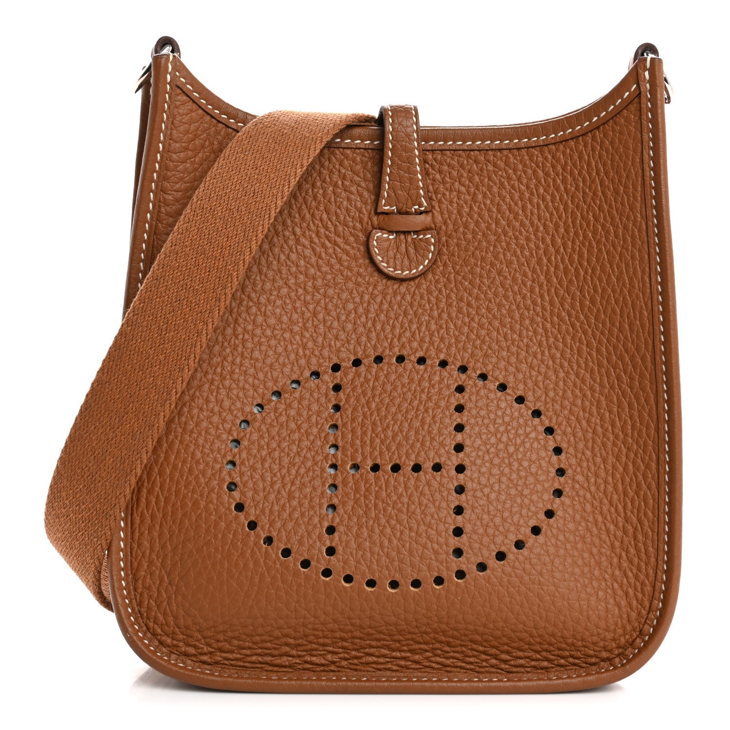 Hermes Taurillon Clemence Evelyne TPM Gold 1 of 13
