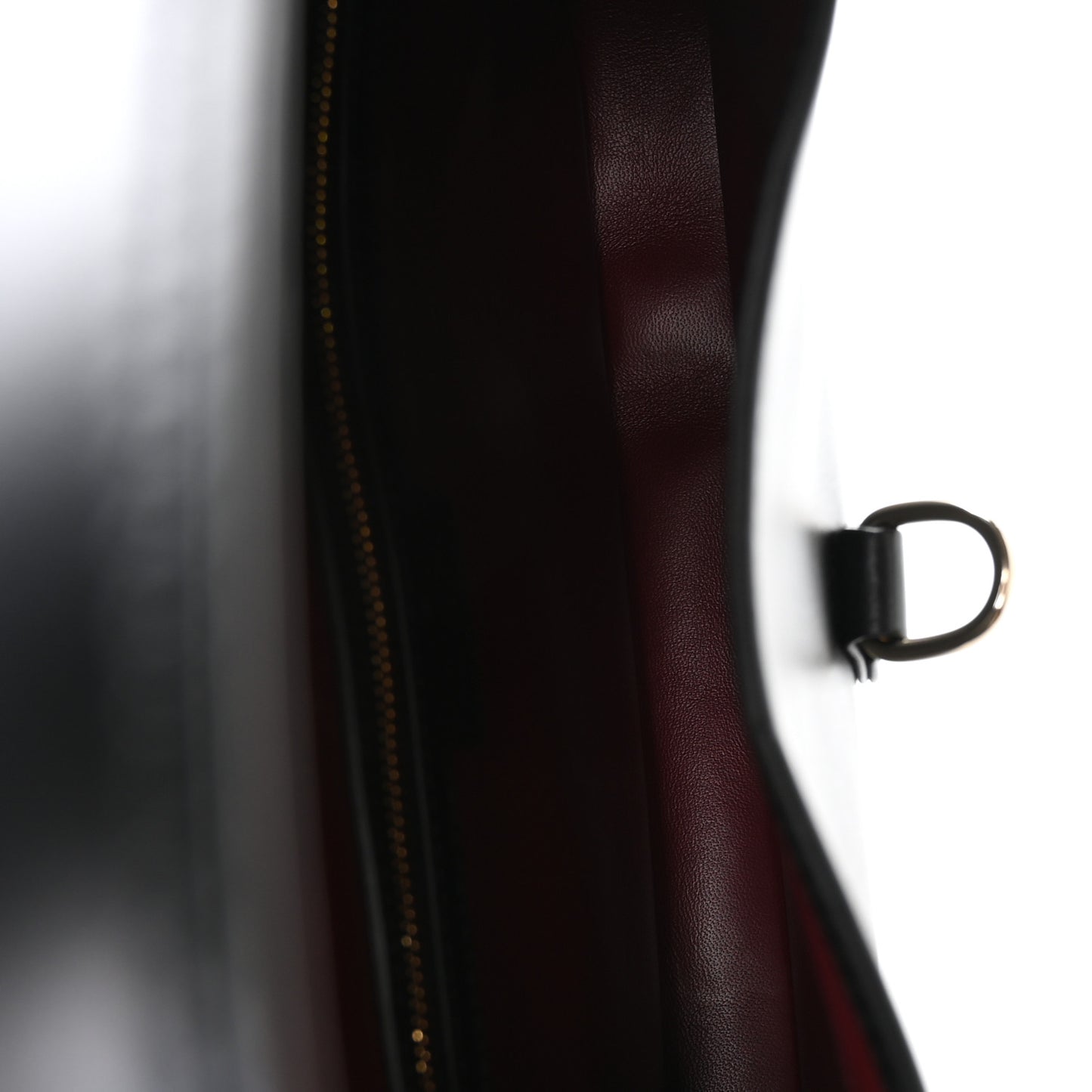 Calfskin Small Jackie Shoulder Bag Black