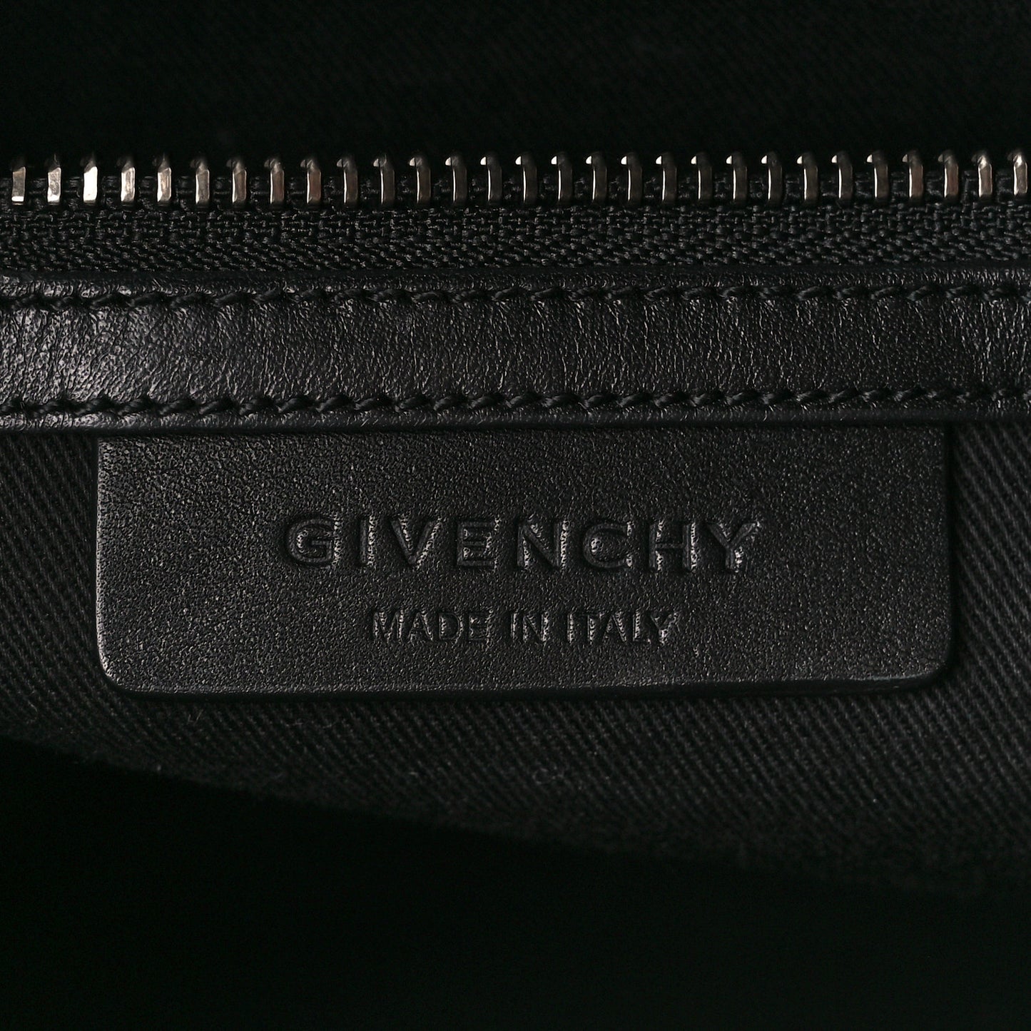 Pebbled Calfskin Small Antigona Dark Grey