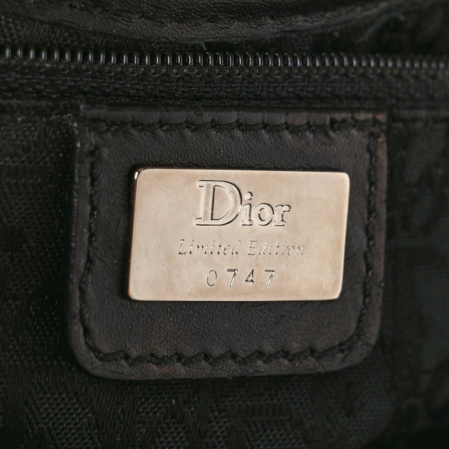 Canvas Paris 50s Saddle Bag Multicolor