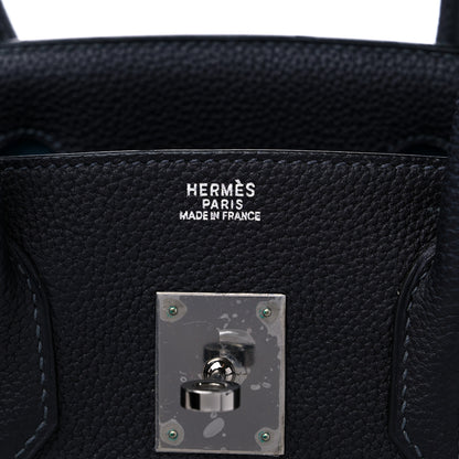 Hermes Togo Bi-Color Birkin 30 Bleu Indigo Blue Jean 6 of 14