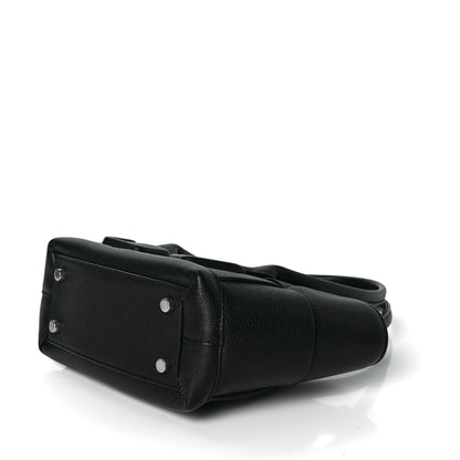 Bottega Veneta Grained Calfskin Mini Maxi Intrecciato Arco 33 Black 5 of 6