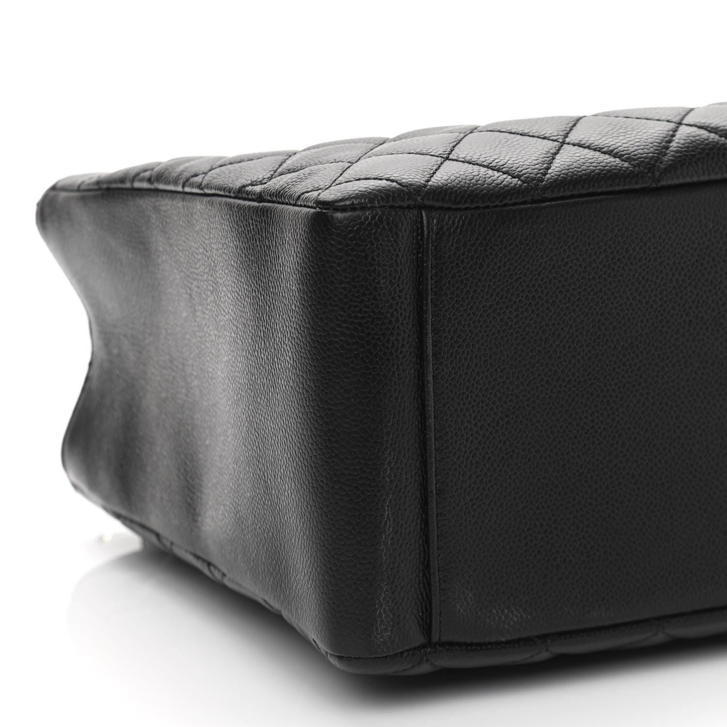 Chanel Caviar Quilted Grand Shopping Tote GST Black 9 of 10