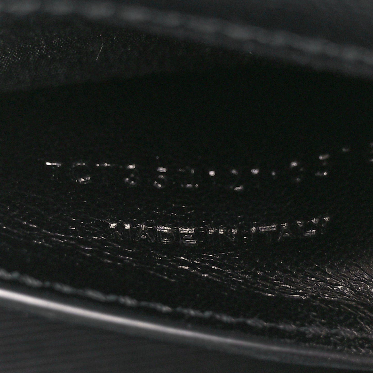 Grain De Poudre Small Monogram Monochrome Kate Satchel Black