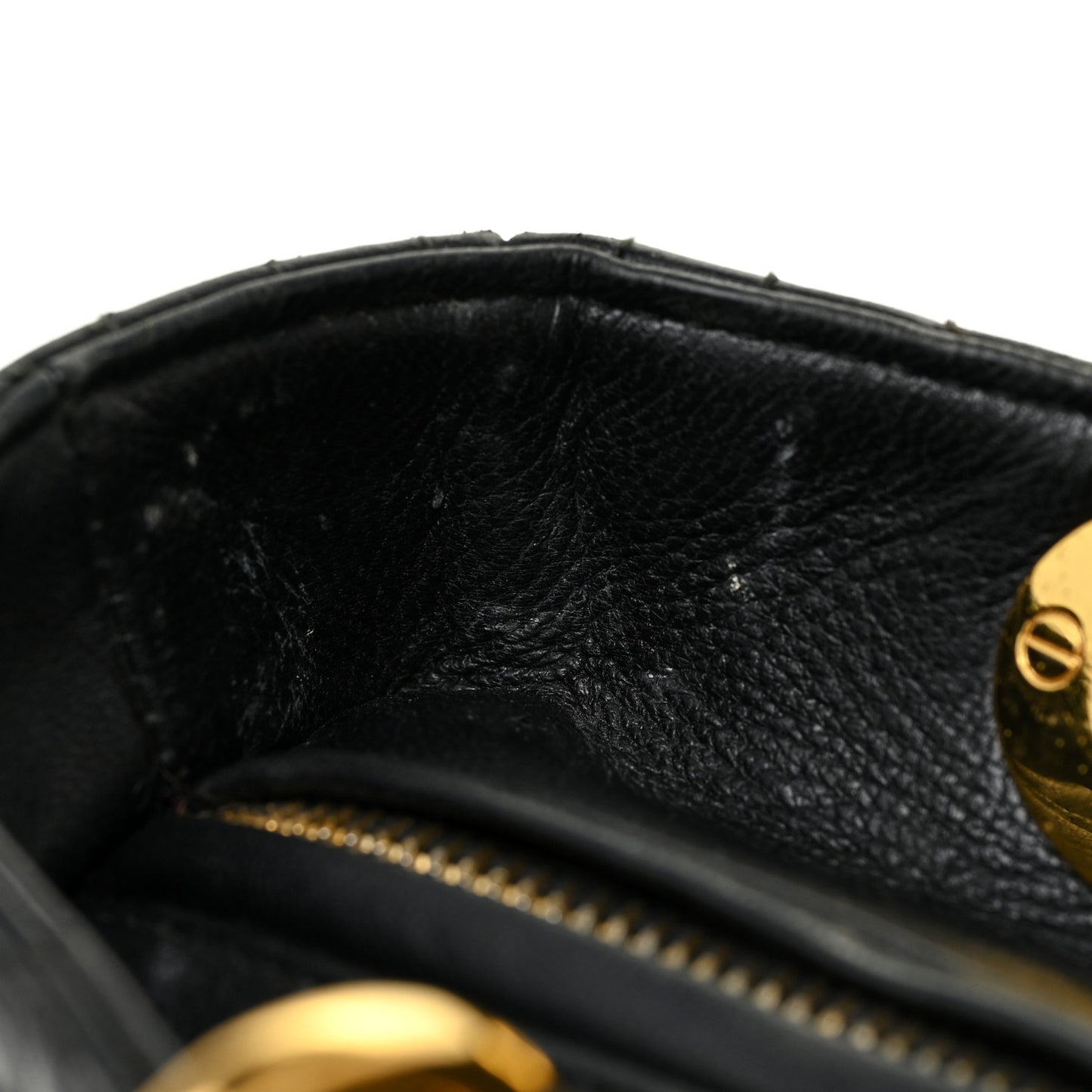 Lambskin Cannage Medium Lady Dior Black