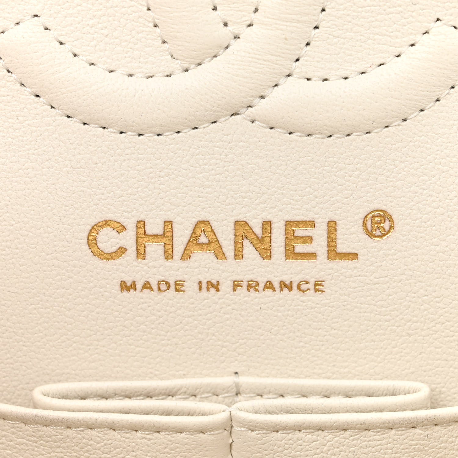 Chanel Caviar Quilted Small Double Flap White 6 of 10