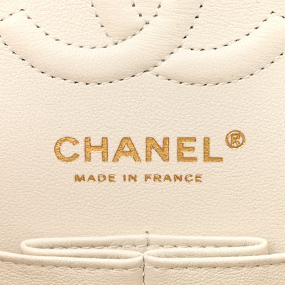 Chanel Caviar Quilted Small Double Flap White 6 of 10