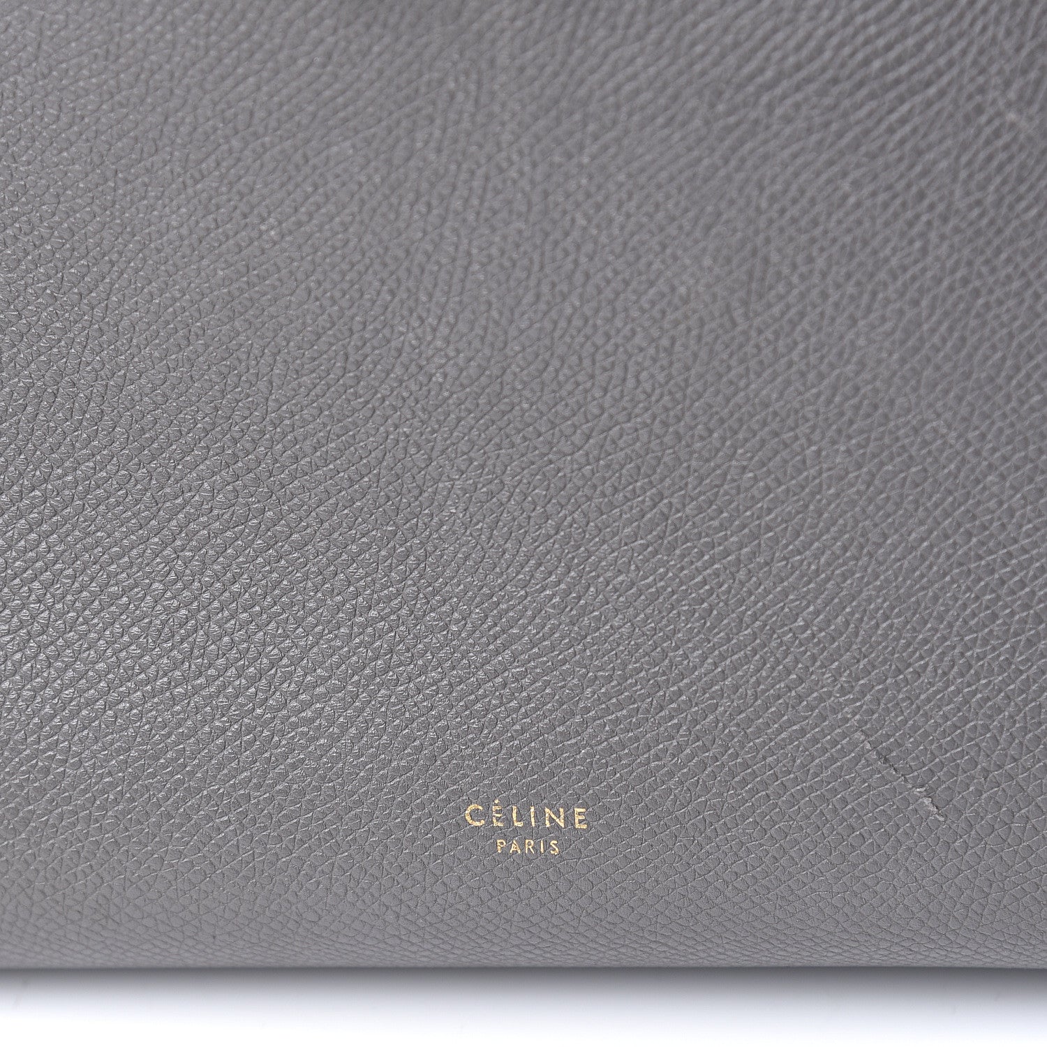 Celine Grained Calfskin Mini Belt Bag Grey 20 of 20