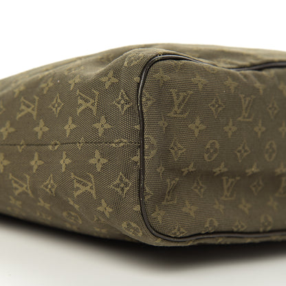 Louis Vuitton Mini Monogram Lucille GM Kaki 9 of 11
