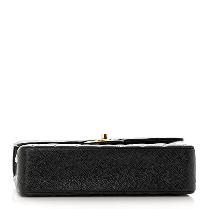 Chanel Caviar Quilted Medium Double Flap Black 4 of 13