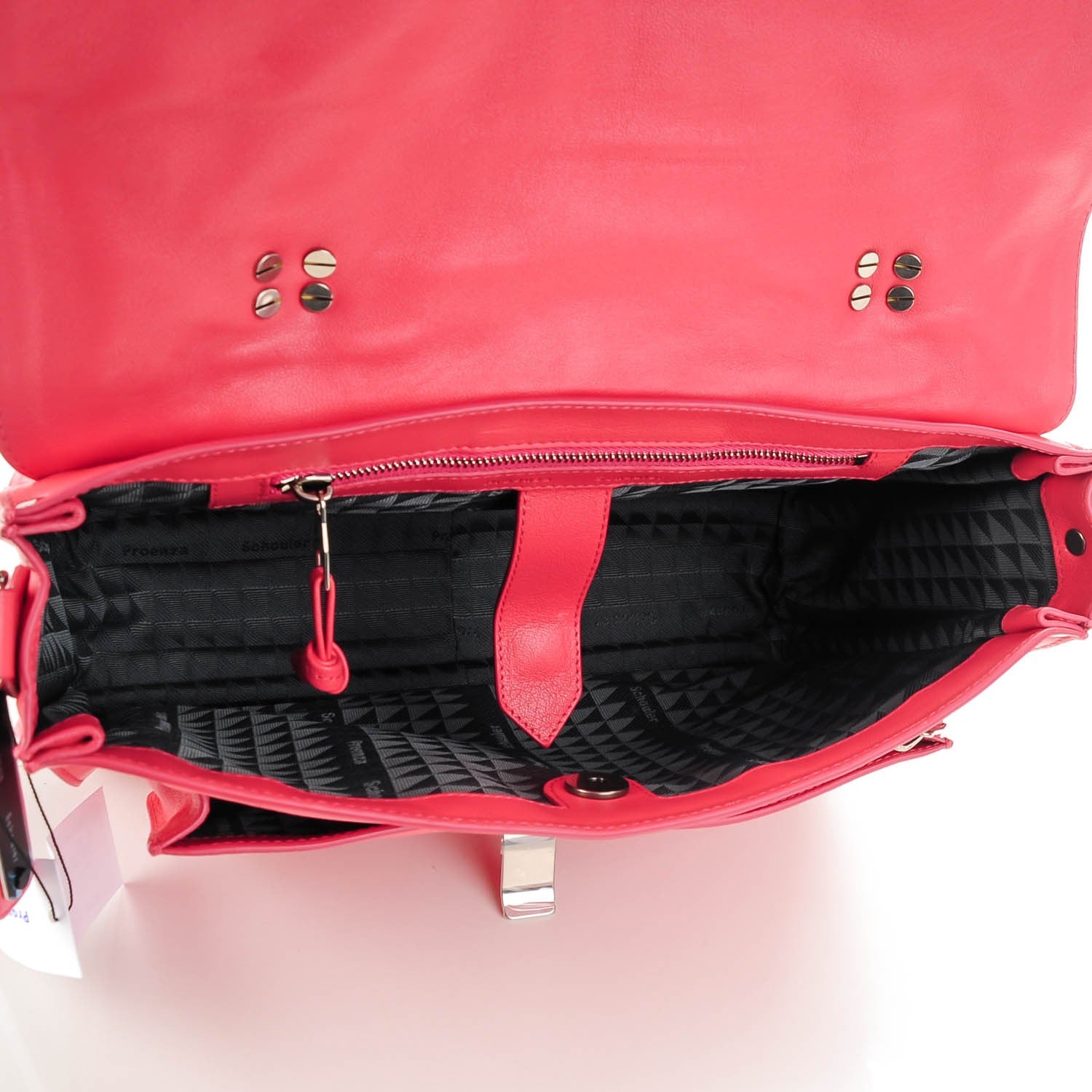 Proenza Schouler Lambskin Medium PS1 Satchel Hibiscus 5 of 7