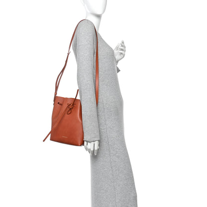 Mansur Gavriel Vegetable Tanned Calfskin Mini Bucket Bag Brandy 2 of 12