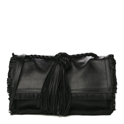 Valentino Garavani Calfskin The Rope Crossbody Bag Black 1 of 42