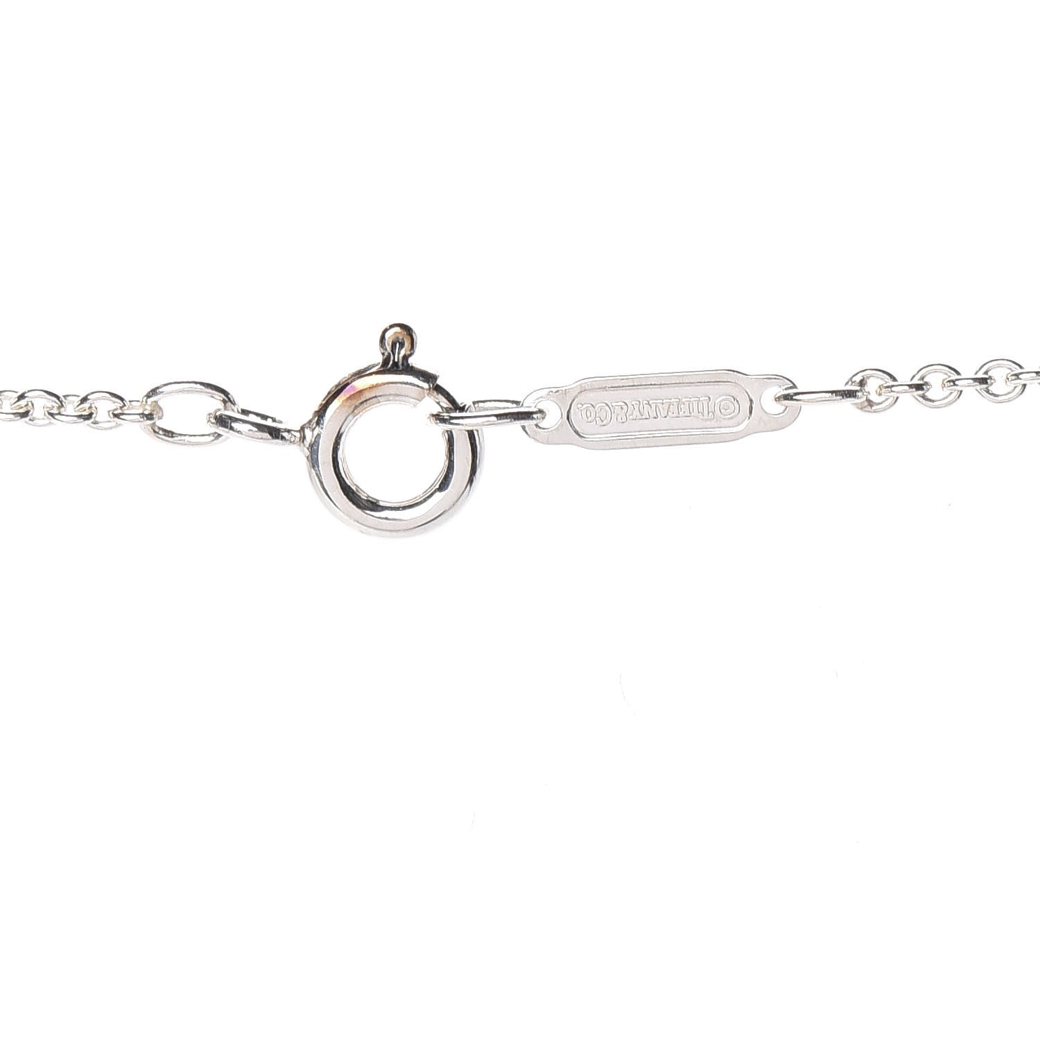 Tiffany Sterling Silver 1837 Elements Pendant Necklace 5 of 5