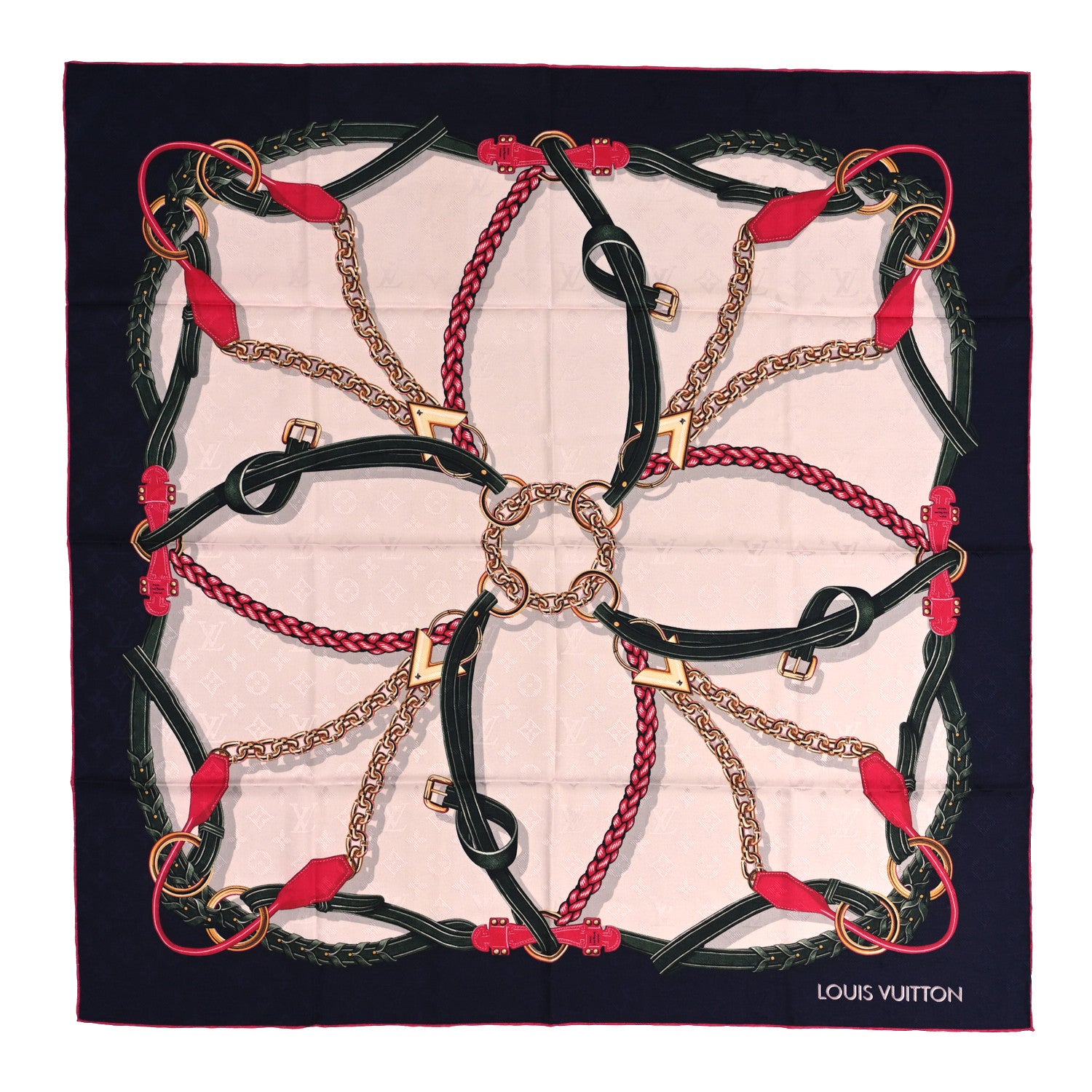 Louis Vuitton Cashmere Silk Handle Me Scarf Multicolor 1 of 3