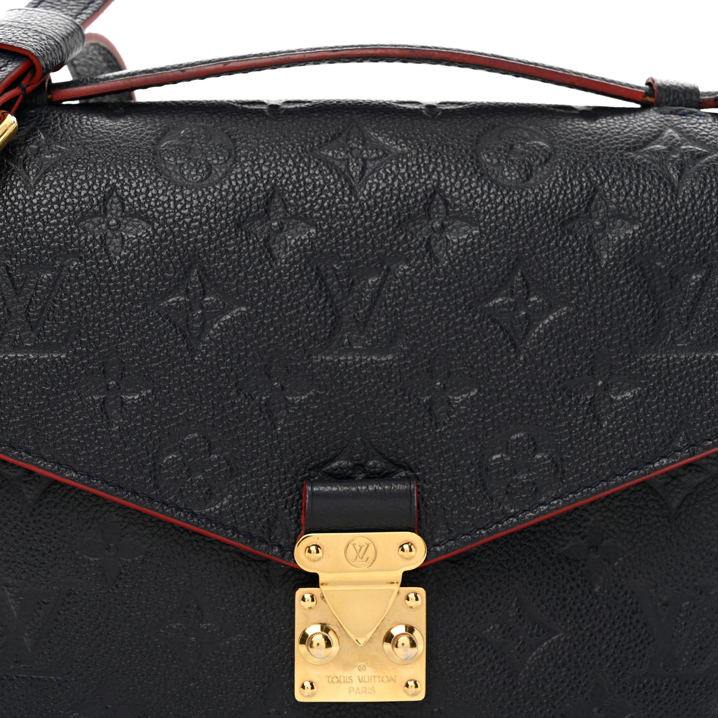 Empreinte Pochette Metis Marine Rouge