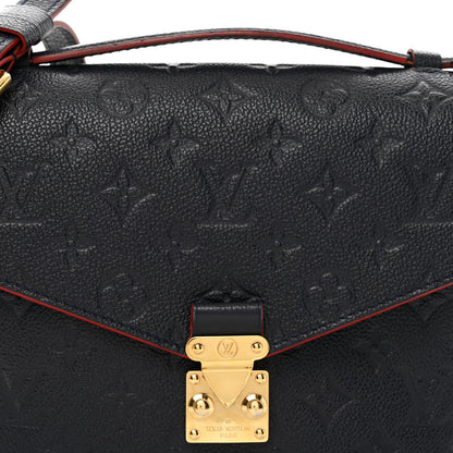 Louis Vuitton Empreinte Pochette Metis Marine Rouge 5 of 11