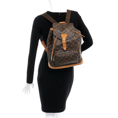 Louis Vuitton Monogram Montsouris GM Backpack 2 of 10