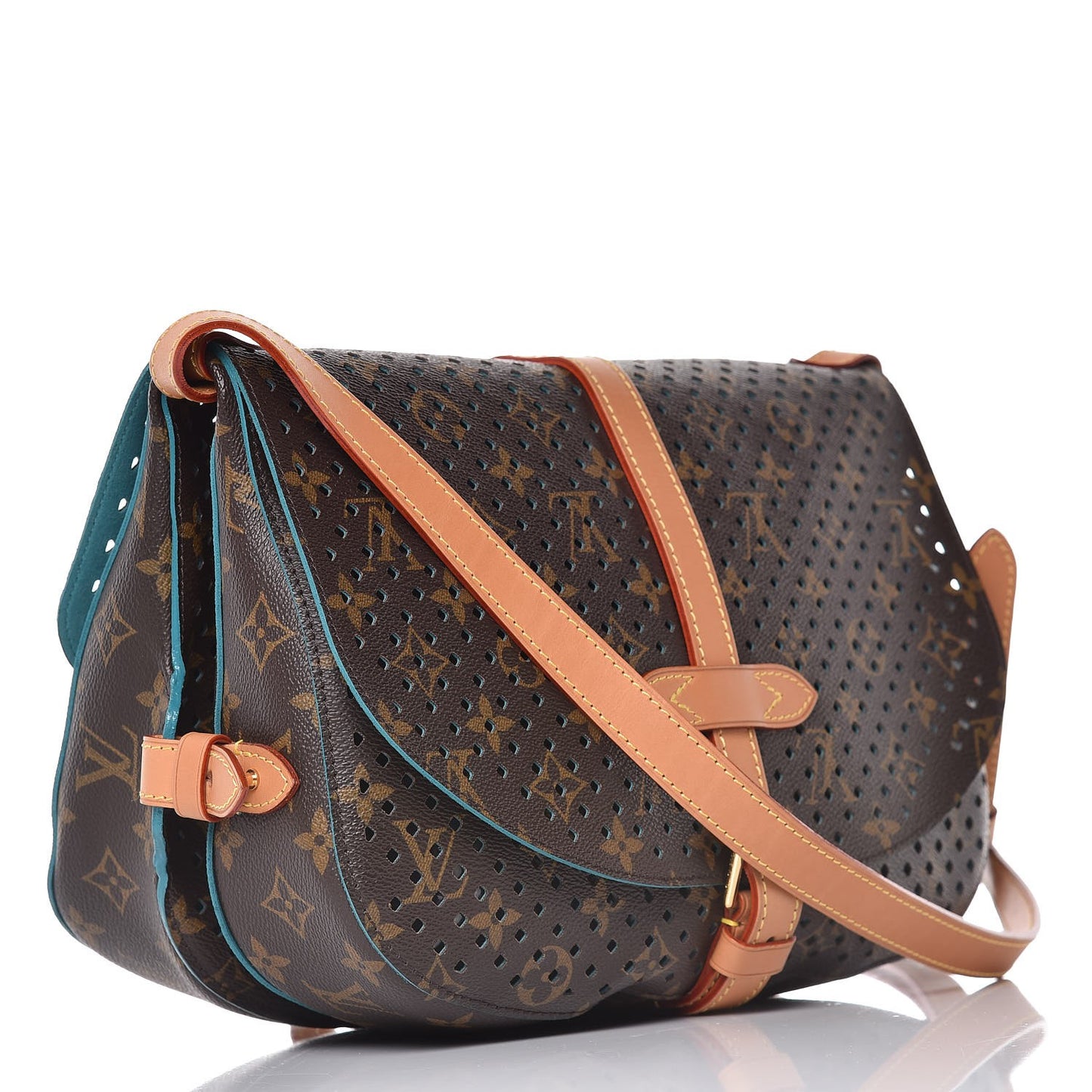 Monogram SC Flore Saumur Teal