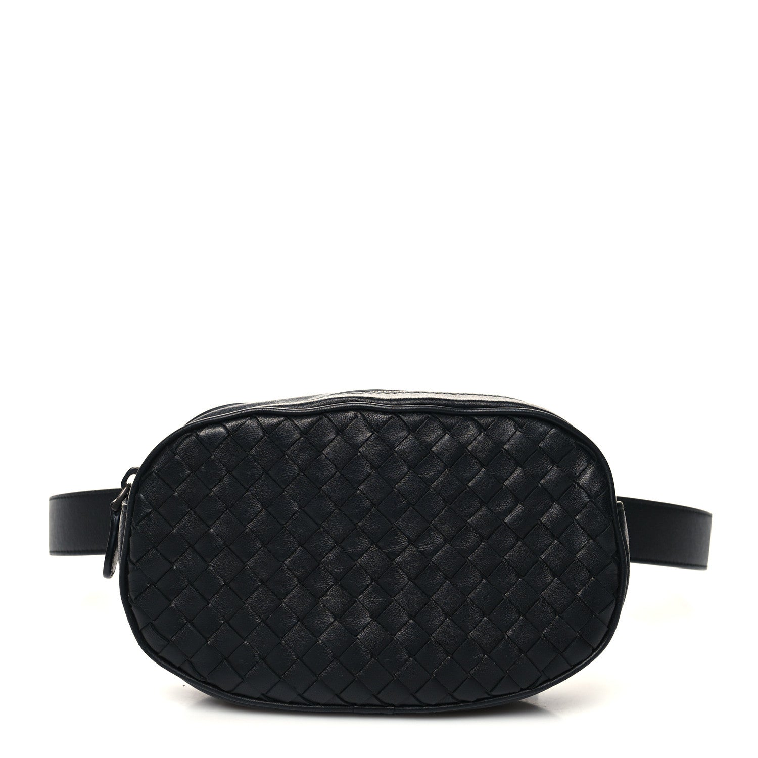Bottega Veneta Nappa Intrecciato Belt Bag Black 1 of 11