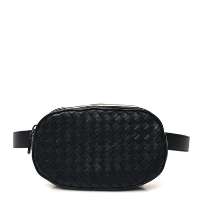 Bottega Veneta Nappa Intrecciato Belt Bag Black 1 of 11