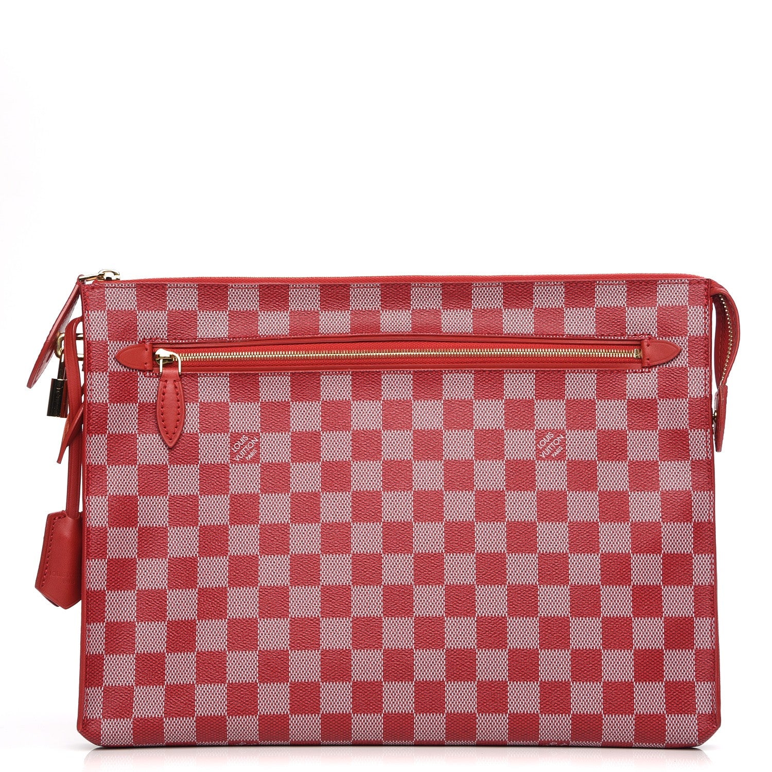 Louis Vuitton Damier Couleurs Kit Clutch Carmine 1 of 7