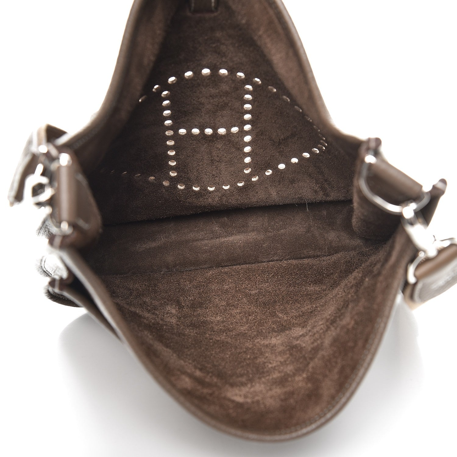 Hermes Taurillon Clemence Evelyne III GM Etoupe 5 of 8
