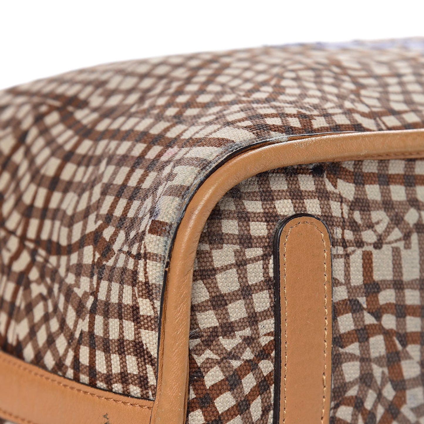 Visetos Medium Liz Reversible Shopper Tote Cognac