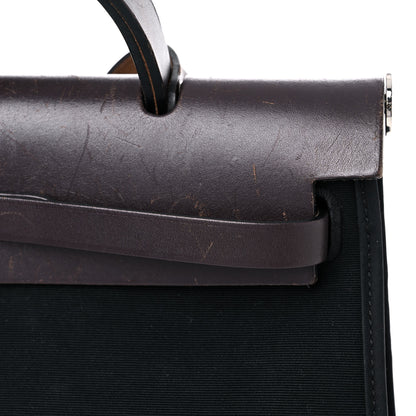 Hermes Toile Vache Hunter Herbag Zip PM 31 Black Ebene 21 of 25