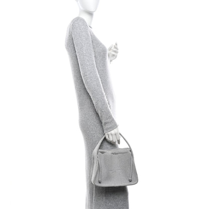 Alexander Wang Metallic Ribbed Knit Small Ryan Bag Silver 2 of 10