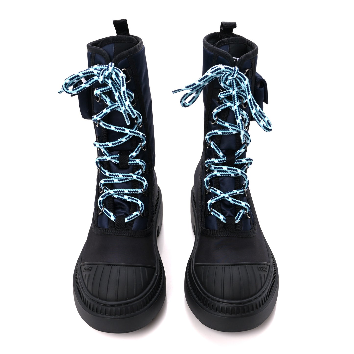 Nylon Baguette Domino 50mm Biker Boots 36 Eddie Black