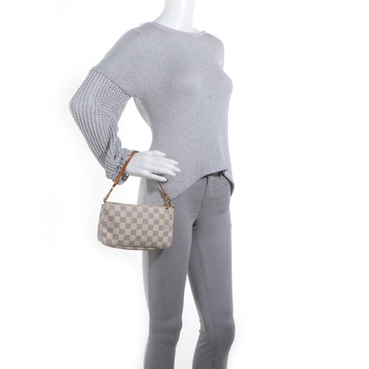 Louis Vuitton Damier Azur Pochette Accessories Bag 2 of 7