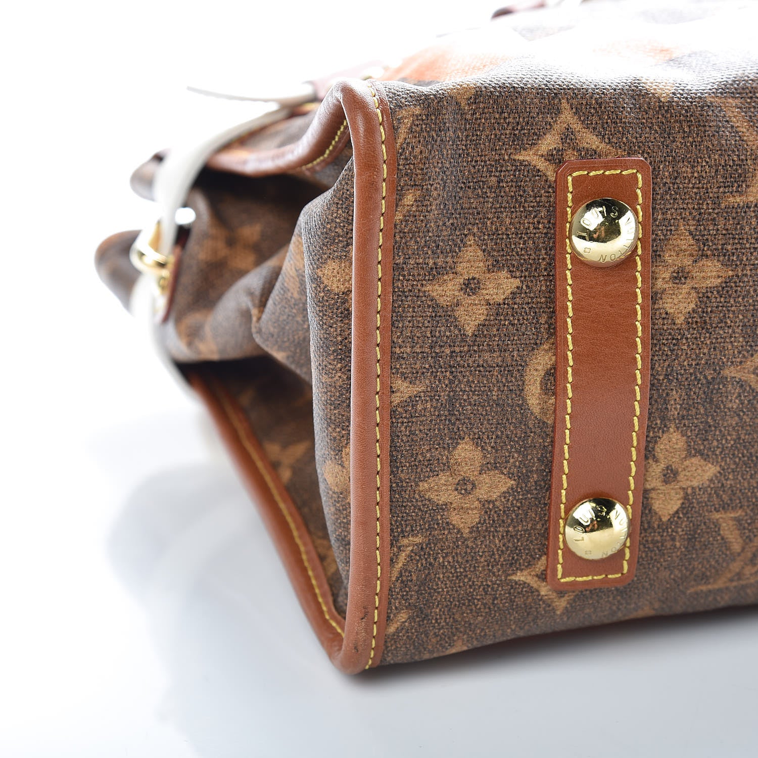 Louis Vuitton Monogram Rayures Tisse Sac PM 8 of 9