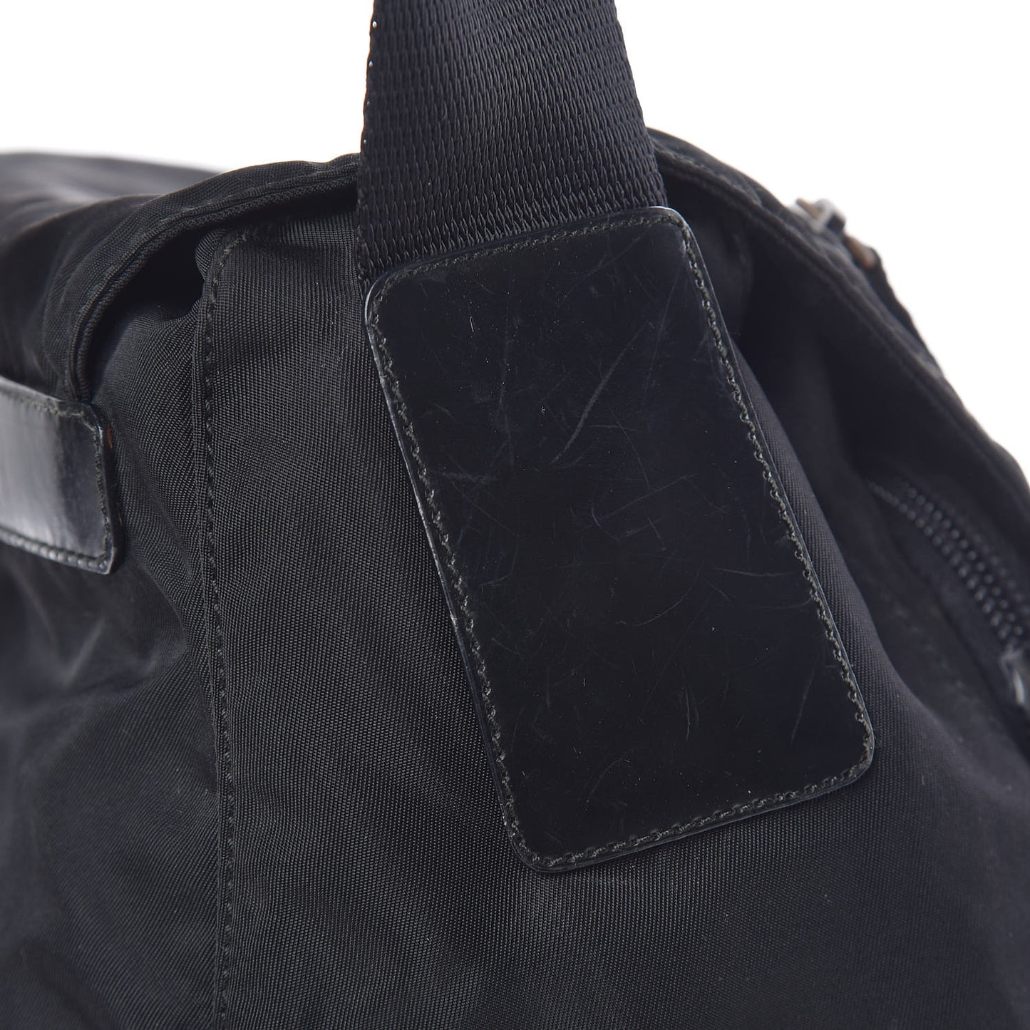 Tessuto Nylon Messenger Bag Black