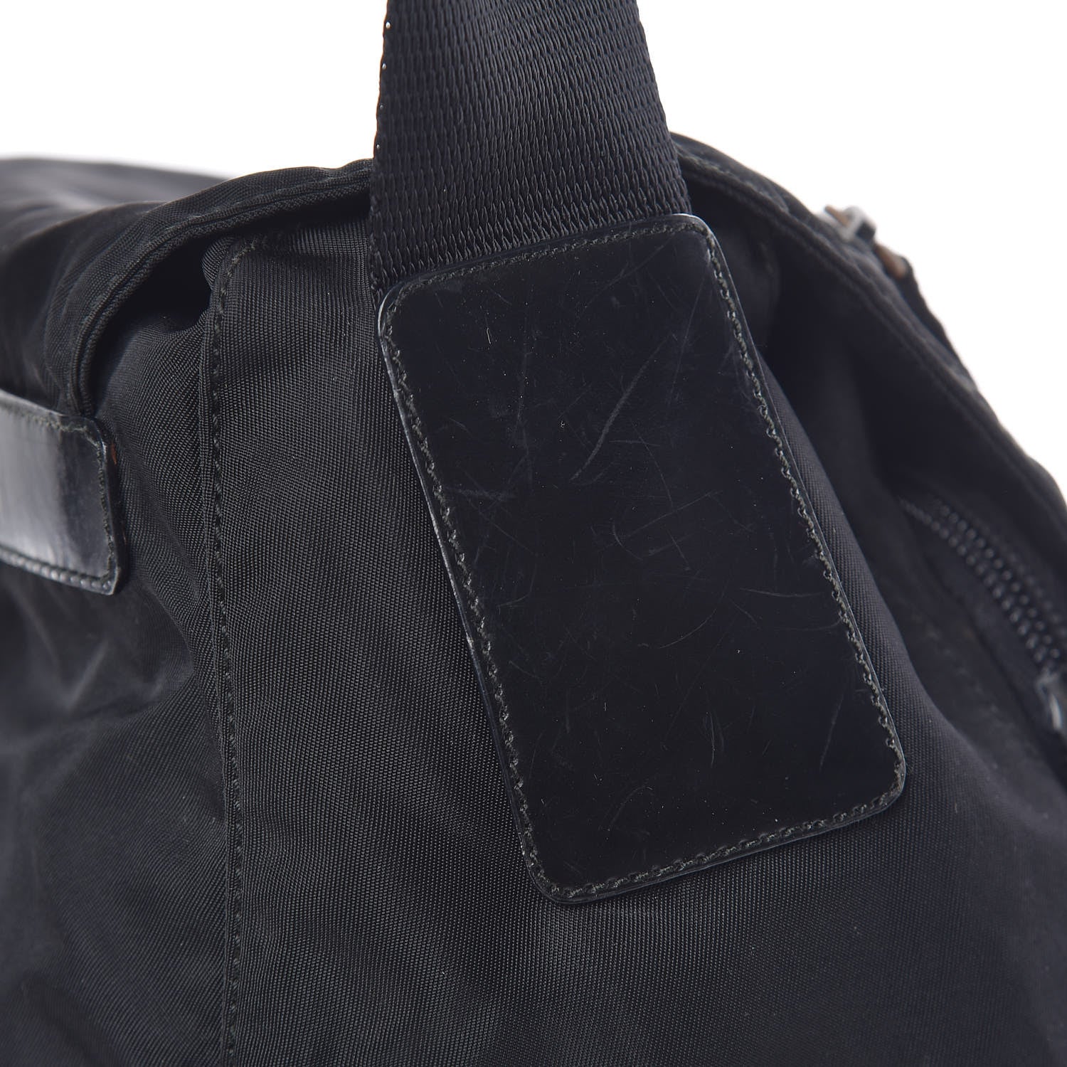 Prada Tessuto Nylon Messenger Bag Black 14 of 17
