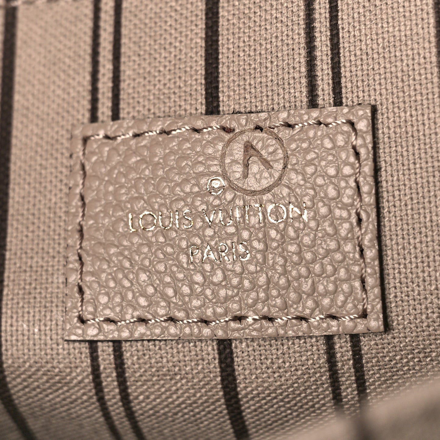 Empreinte Pochette Metis Tourterelle