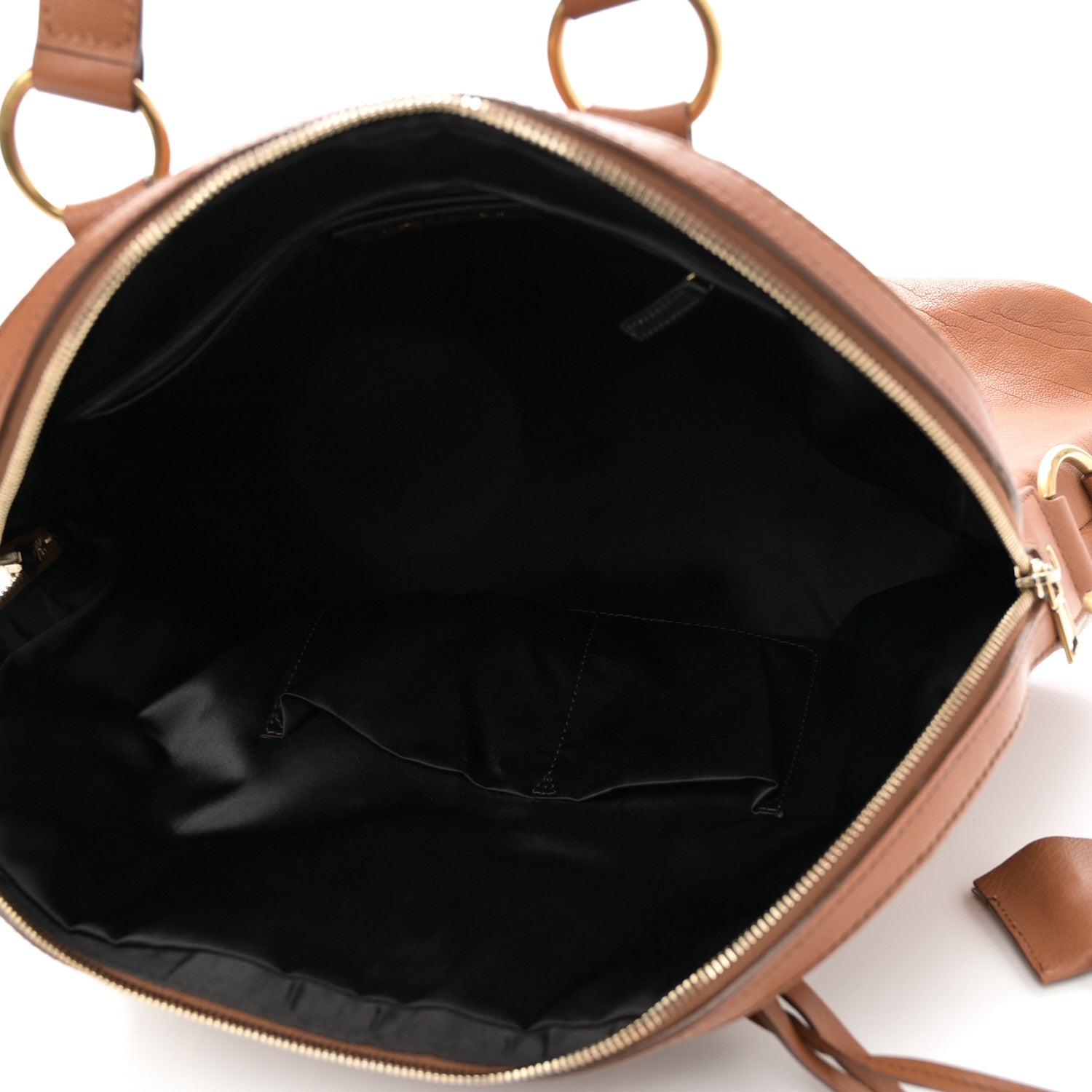 Saint Laurent Calfskin Oversized Muse Brown 5 of 12