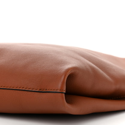 Burberry Smooth Calfskin Medium Grommet Hobo Tan 10 of 10