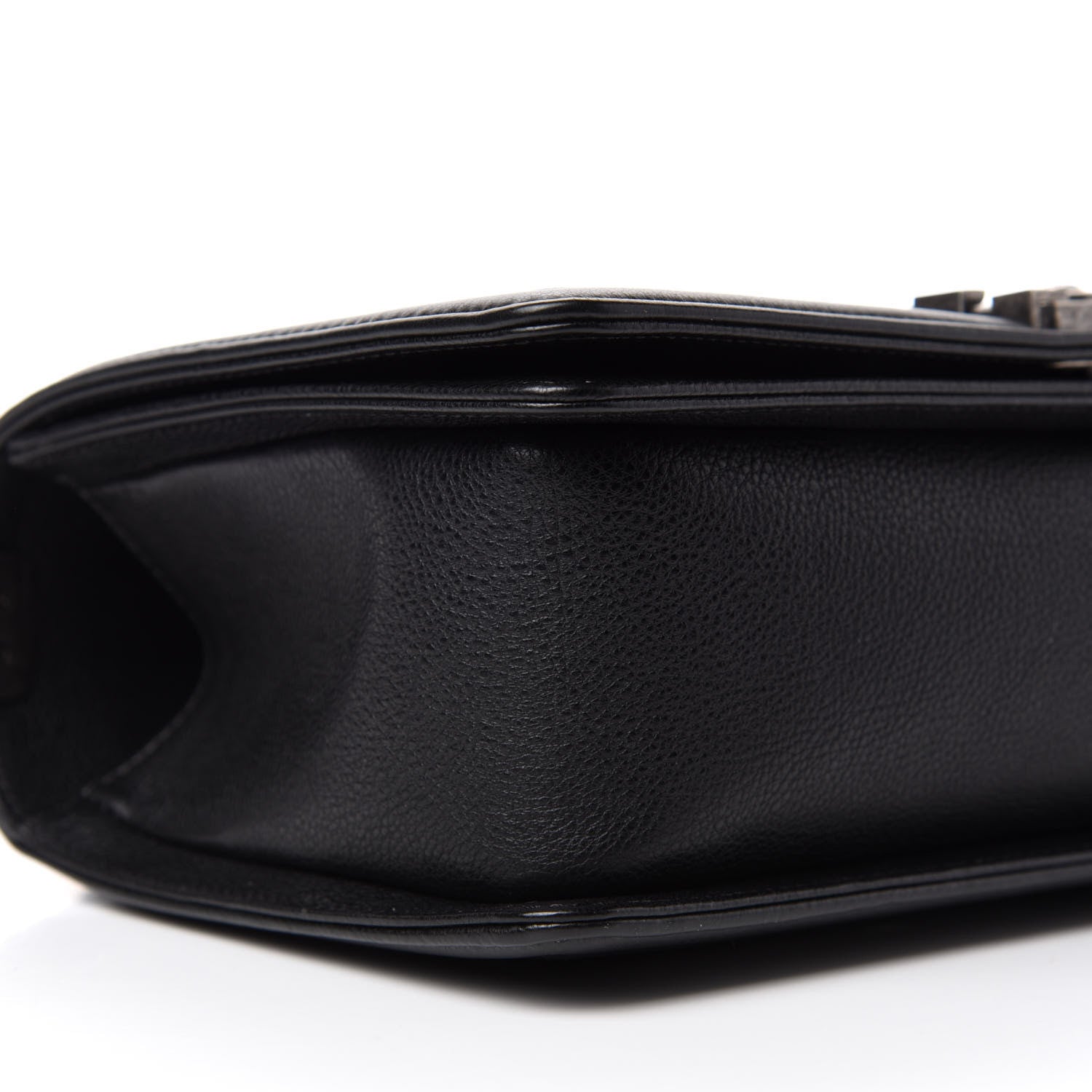 Chanel Calfskin Quilted Medium Boy Flap Black 7 of 12