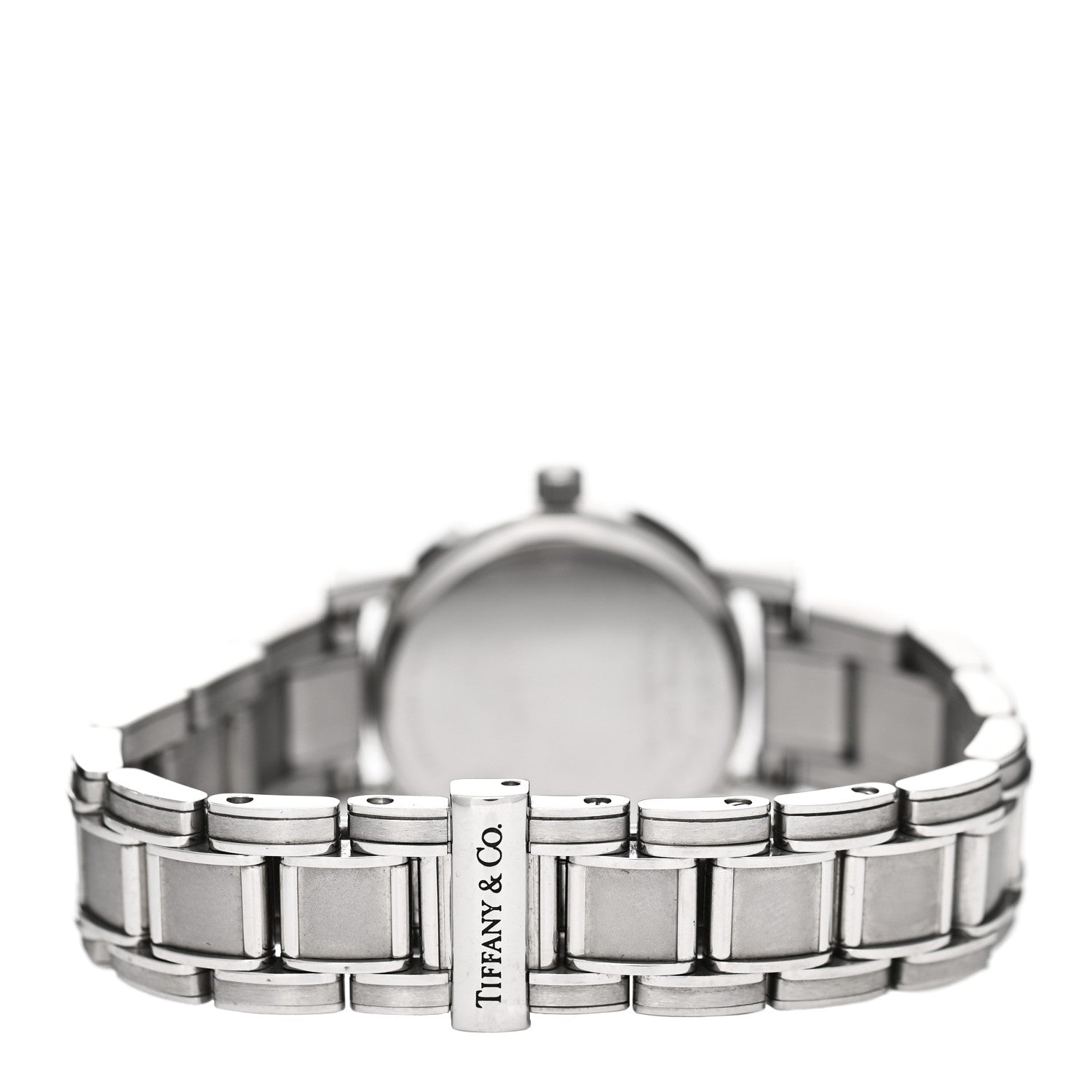 Tiffany Stainless Steel 25mm Atlas Quartz Watch Black 3 of 5