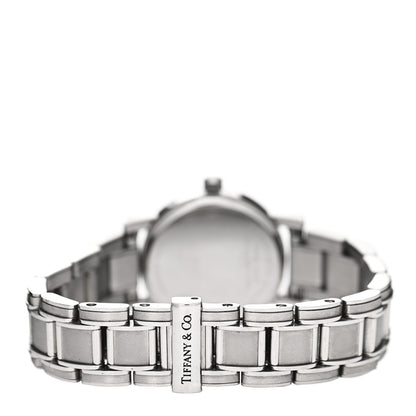 Tiffany Stainless Steel 25mm Atlas Quartz Watch Black 3 of 5