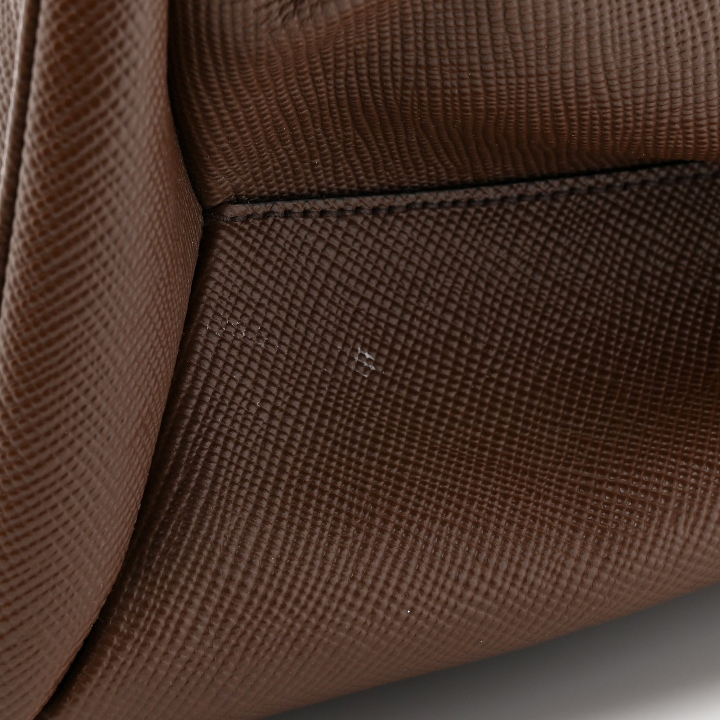 Saffiano Cuir Twin Tote Cocoa