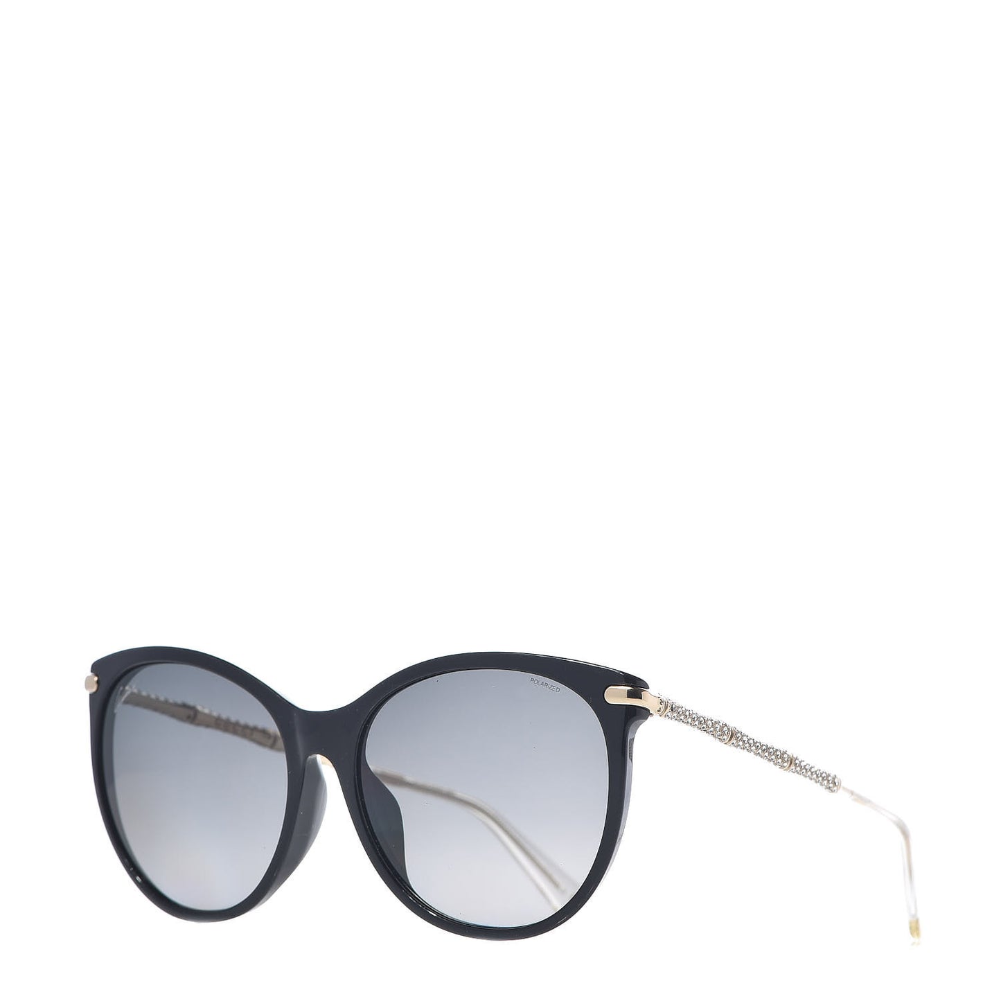 Crystal Bamboo Cat Eye GG 3771/N/F/S Sunglasses Gold