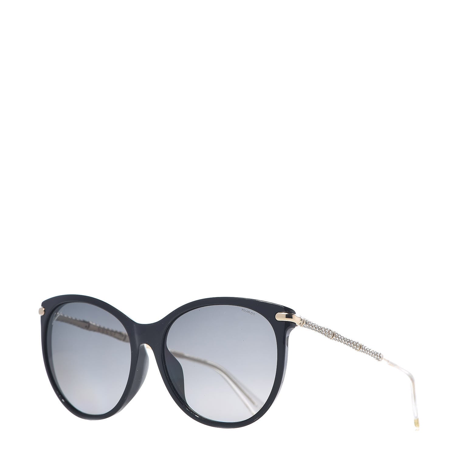 Gucci Crystal Bamboo Cat Eye GG 3771/N/F/S Sunglasses Gold 1 of 10