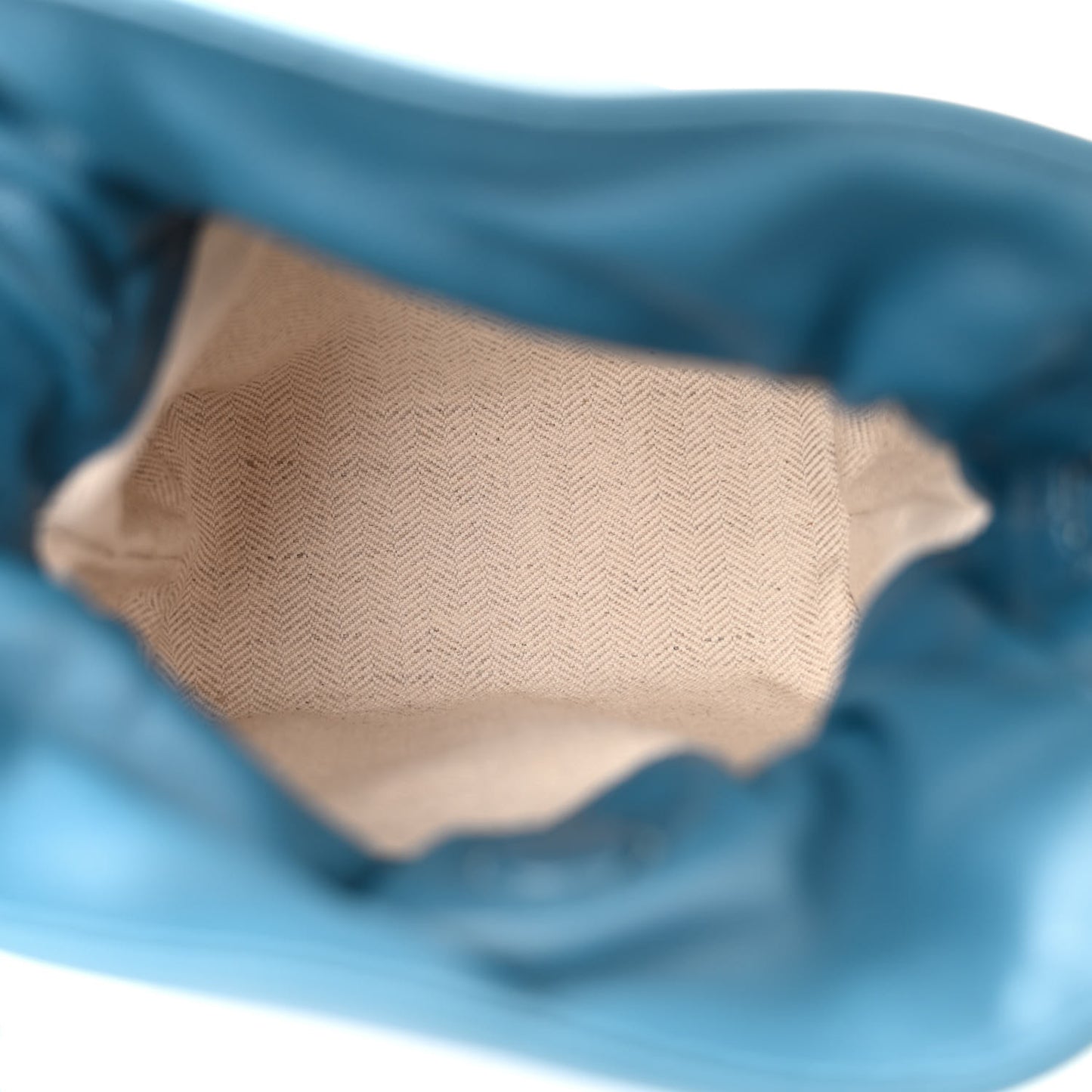 Calfskin Mini Flamenco Knot Crossbody Bag Indigo