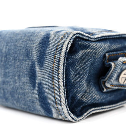 Telfar Denim Small Shopping Bag Blue 9 of 10
