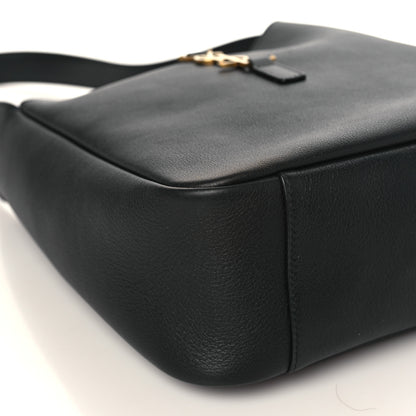 Saint Laurent Smooth Calfskin Small Le 5 A 7 Soft Hobo Black 6 of 7