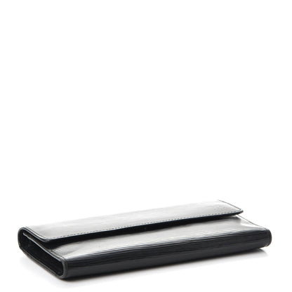 Louis Vuitton Epi Porte Tresor International Wallet Black 4 of 7